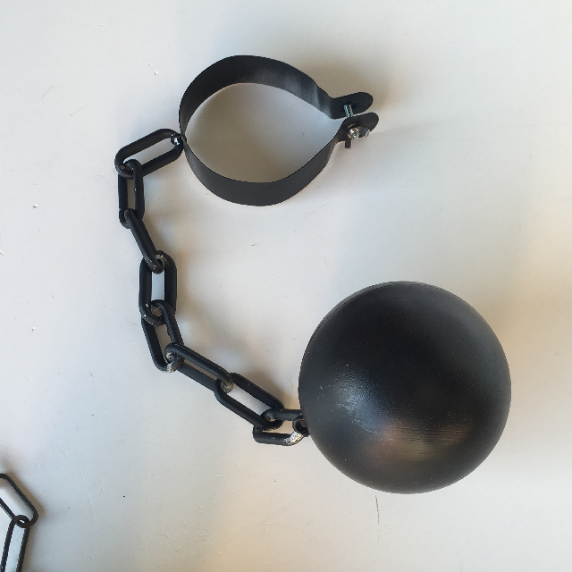 BALL & CHAIN, Basic Black Plastic